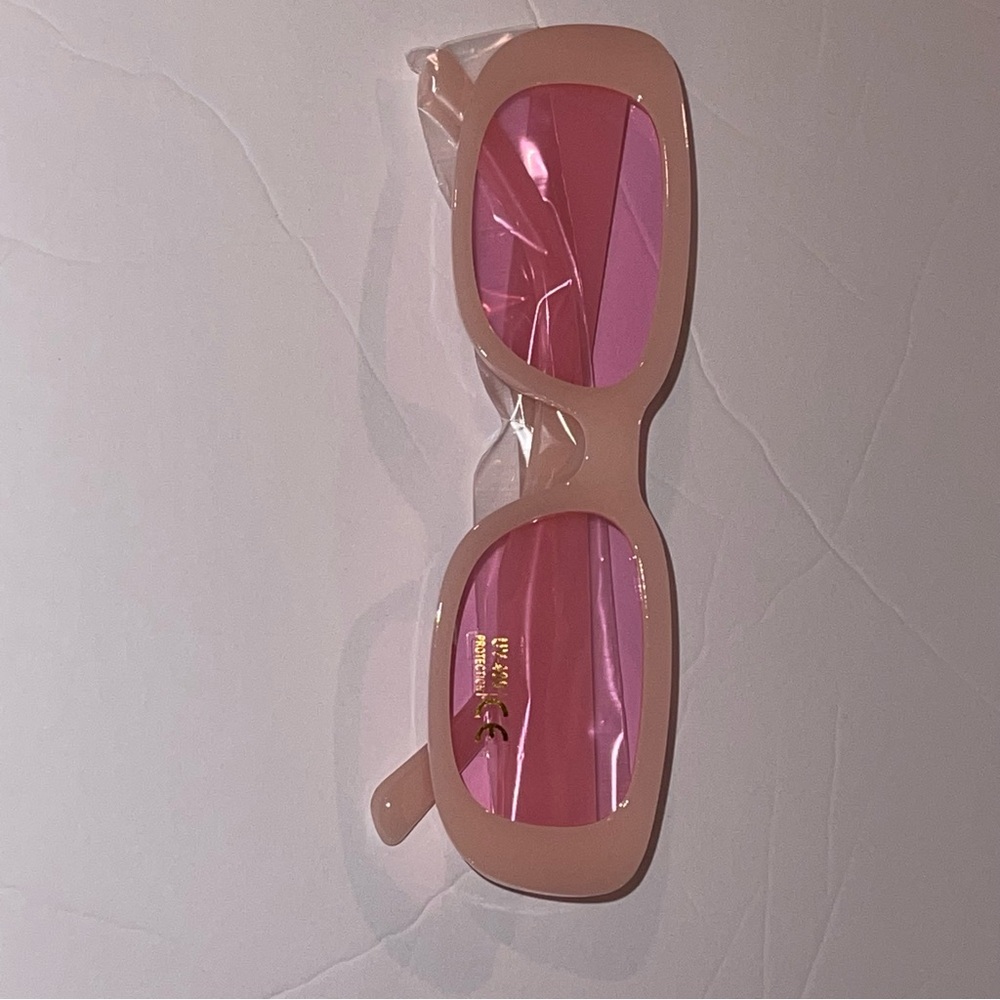 Trendy Pink Sunglasses